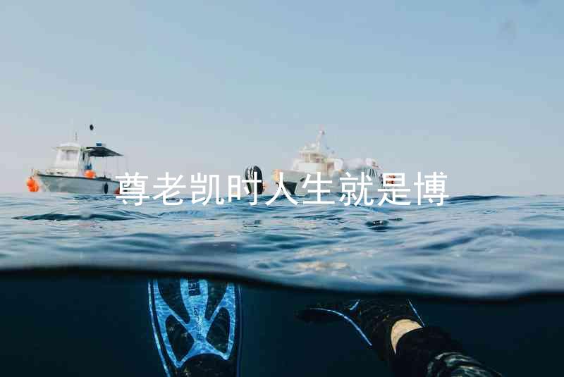 尊老凯时人生就是博